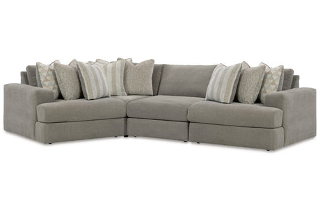 Avaliyah Ash 4-Piece Sectional -  Ashley - Luna Furniture