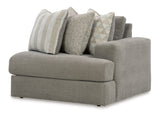 Avaliyah Ash 3-Piece LAF Chaise Sectional -  Ashley - Luna Furniture