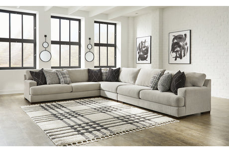 Artsie Ash 4-Piece Sectional -  Ashley - Luna Furniture