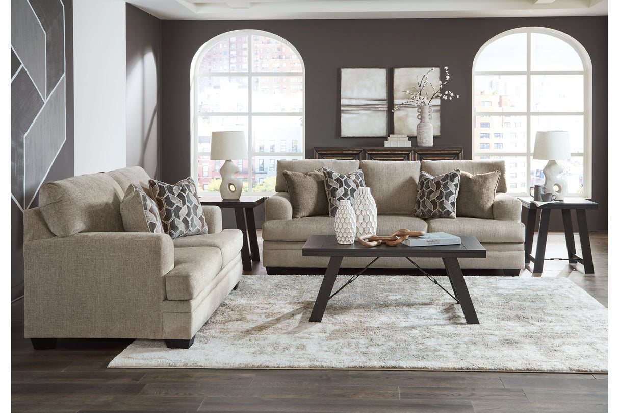 Stonemeade Taupe Living Room Set -  Ashley - Luna Furniture