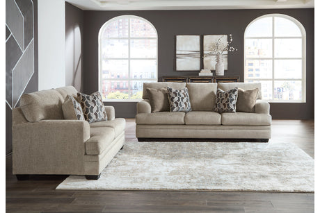 Stonemeade Taupe Living Room Set -  Ashley - Luna Furniture
