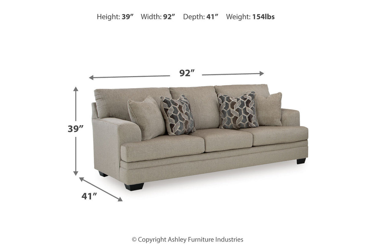 Stonemeade  Sofa, Loveseat, Oversized Chair and Ottoman -  Ashley - Luna Furniture