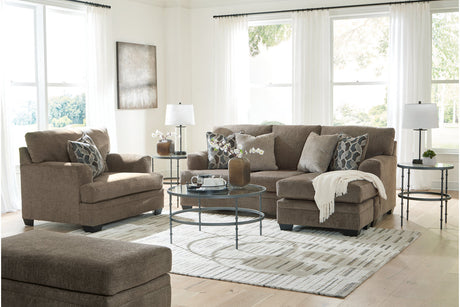 Stonemeade  Sofa Chaise, Oversized Chair and Ottoman -  Ashley - Luna Furniture