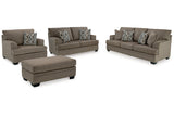 Stonemeade  Sofa, Loveseat, Oversized Chair and Ottoman -  Ashley - Luna Furniture