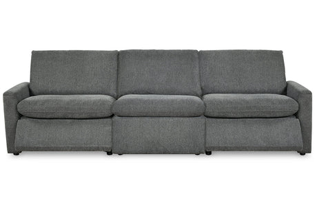 Hartsdale Granite 3-Piece Power Reclining Sectional Sofa -  Ashley - Luna Furniture