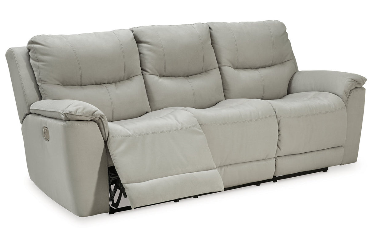 Next-Gen Gaucho Fossil Power Reclining Sofa and Loveseat -  Ashley - Luna Furniture