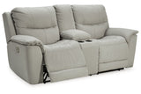 Next-Gen Gaucho Fossil Power Reclining Sofa and Loveseat -  Ashley - Luna Furniture