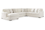 Chessington Ivory 4-Piece Sectional with Chaise from Ashley - Luna Furniture