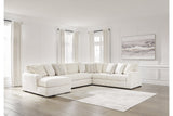 Chessington Ivory 4-Piece Sectional with Chaise from Ashley - Luna Furniture