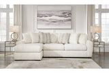 Chessington Ivory 2-Piece LAF Chaise Sectional from Ashley - Luna Furniture