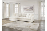 Chessington Ivory 2-Piece Sectional with Chaise from Ashley - Luna Furniture