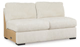 Chessington Ivory 4-Piece RAF Chaise Sectional -  Ashley - Luna Furniture