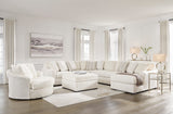 Chessington Ivory 4-Piece RAF Chaise Sectional -  Ashley - Luna Furniture