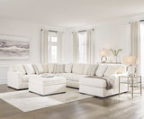 Chessington Ivory 4-Piece RAF Chaise Sectional -  Ashley - Luna Furniture