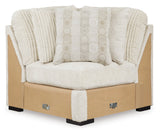 Chessington Ivory 4-Piece RAF Chaise Sectional -  Ashley - Luna Furniture