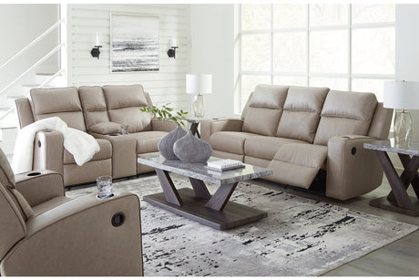 Lavenhorne Pebble Reclining Sofa, Loveseat and Recliner -  Ashley - Luna Furniture