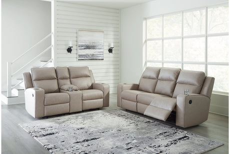 Lavenhorne Pebble Reclining Living Room Set -  Ashley - Luna Furniture