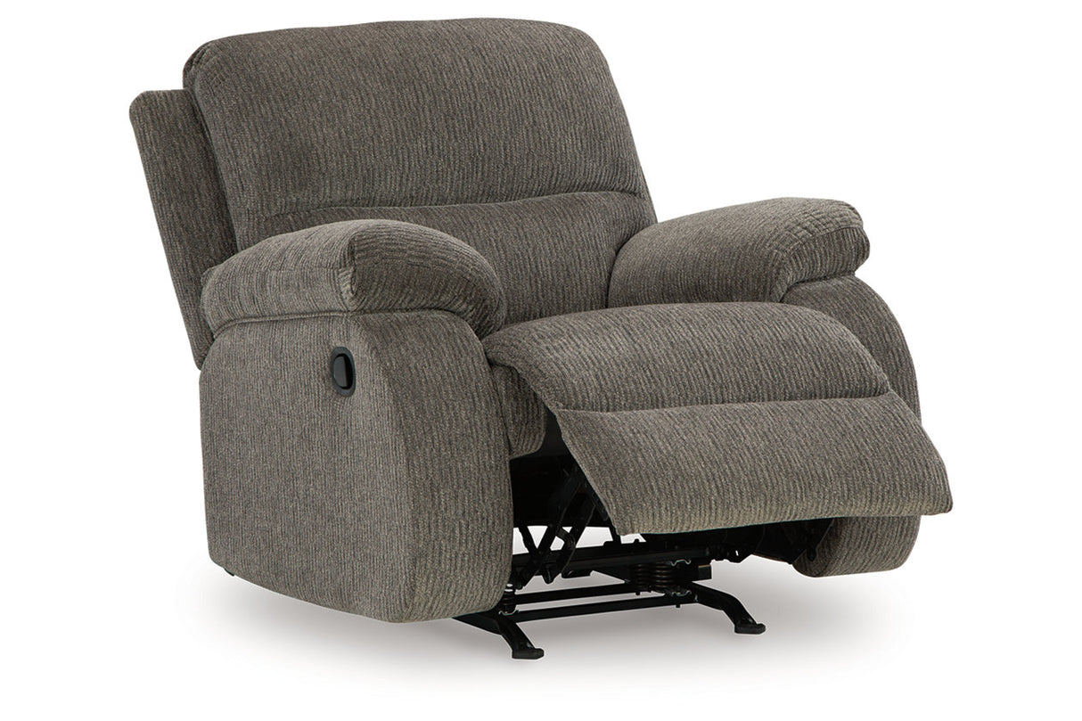 Scranto Brindle Reclining Loveseat and Recliner -  Ashley - Luna Furniture