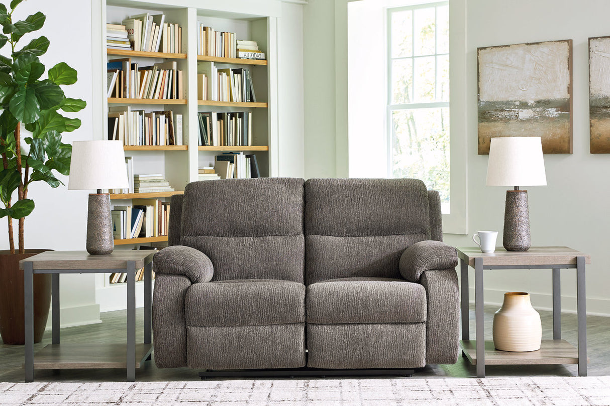 Scranto Brindle Reclining Loveseat and Recliner -  Ashley - Luna Furniture