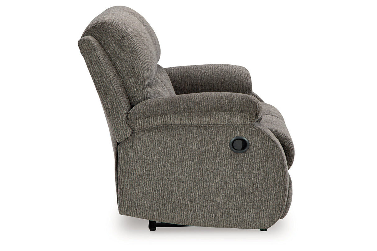 Scranto Brindle Reclining Loveseat and Recliner -  Ashley - Luna Furniture