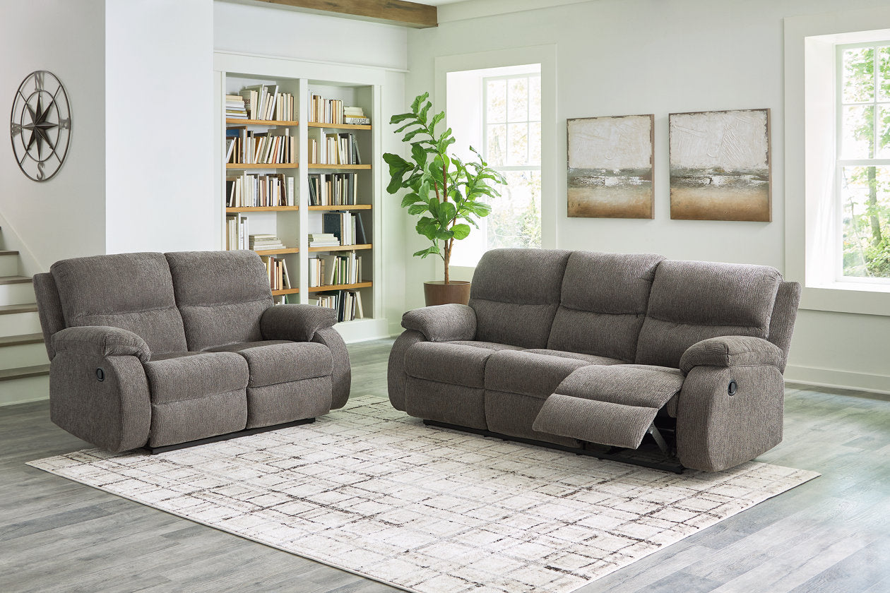 Scranto Brindle Reclining Living Room Set from Ashley - Luna Furniture