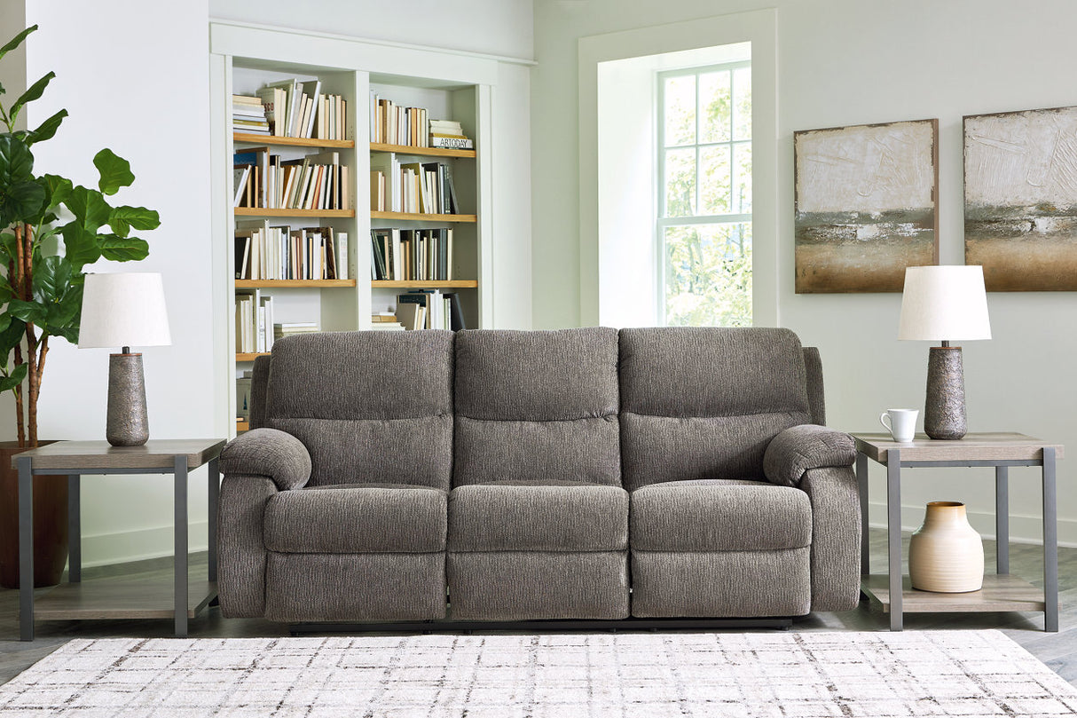 Scranto Brindle Reclining Sofa, Loveseat and Recliner -  Ashley - Luna Furniture