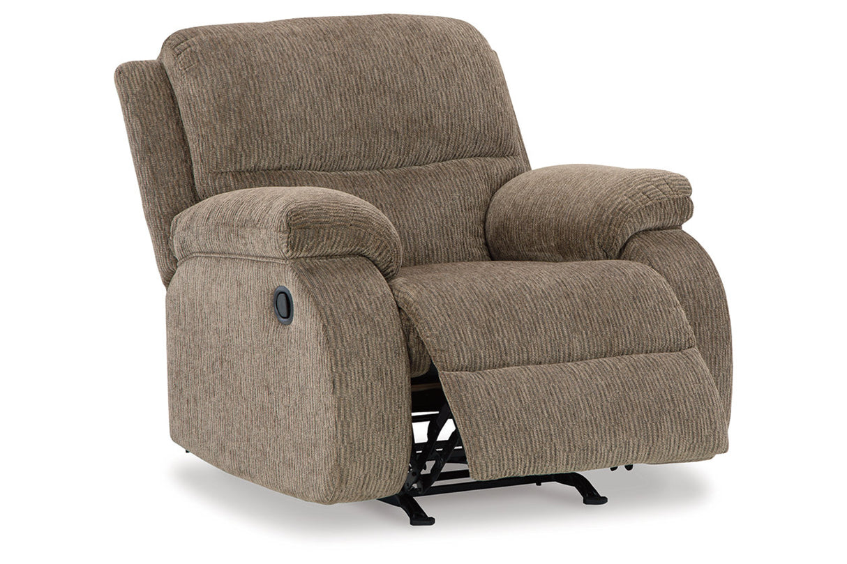 Scranto Oak Reclining Sofa, Loveseat and Recliner -  Ashley - Luna Furniture