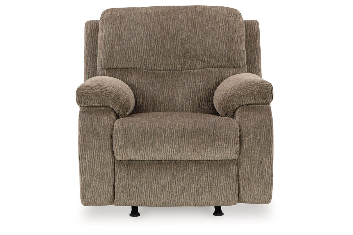 Scranto Oak Reclining Sofa, Loveseat and Recliner -  Ashley - Luna Furniture