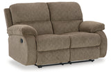 Scranto Oak Reclining Sofa, Loveseat and Recliner -  Ashley - Luna Furniture