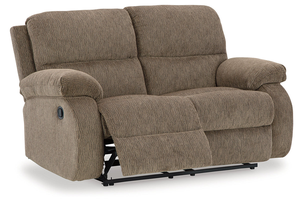 Scranto Oak Reclining Sofa, Loveseat and Recliner -  Ashley - Luna Furniture