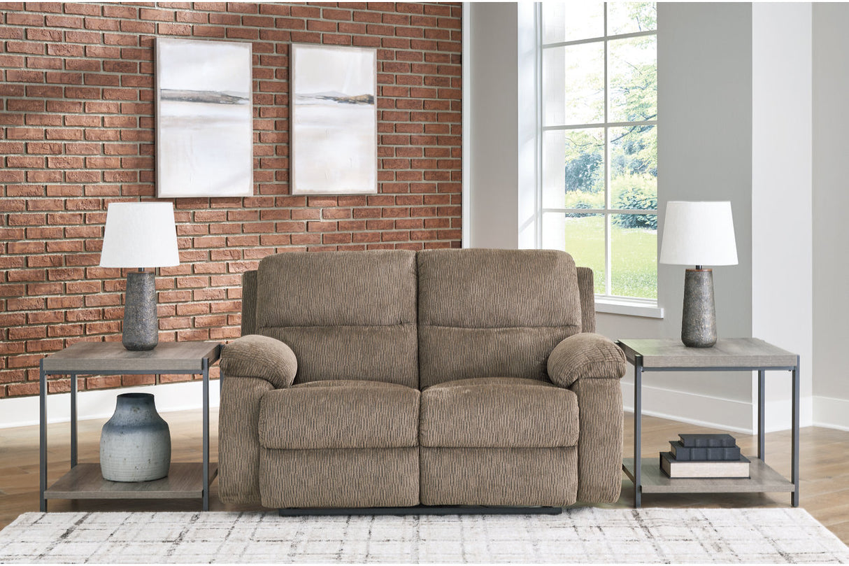 Scranto Oak Reclining Sofa, Loveseat and Recliner -  Ashley - Luna Furniture