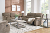 Scranto Oak Reclining Sofa, Loveseat and Recliner -  Ashley - Luna Furniture