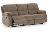 Scranto Oak Reclining Sofa, Loveseat and Recliner -  Ashley - Luna Furniture