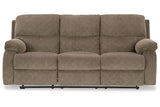 Scranto Oak Reclining Sofa, Loveseat and Recliner -  Ashley - Luna Furniture