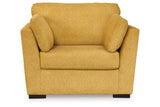 Keerwick  Oversized Chair and Ottoman -  Ashley - Luna Furniture