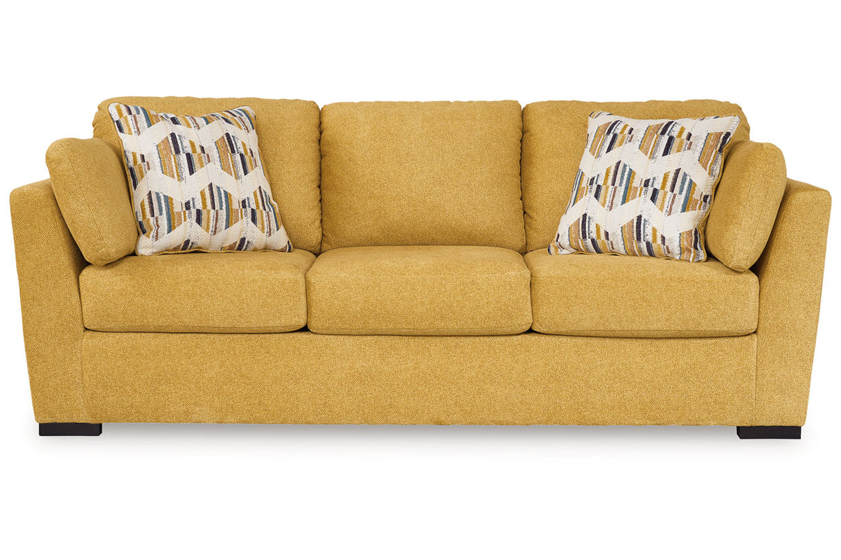 Keerwick Sunflower Living Room Set -  Ashley - Luna Furniture