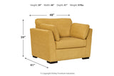 Keerwick  Oversized Chair and Ottoman -  Ashley - Luna Furniture