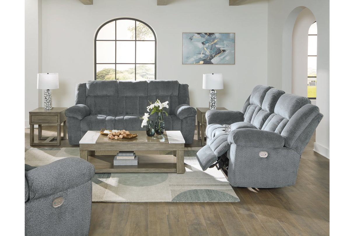 Tip-Off Power Reclining Sofa, Loveseat and Recliner from Ashley - Luna Furniture