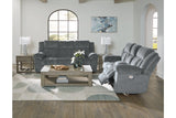 Tip-Off Slate Power Reclining Living Room Set from Ashley - Luna Furniture