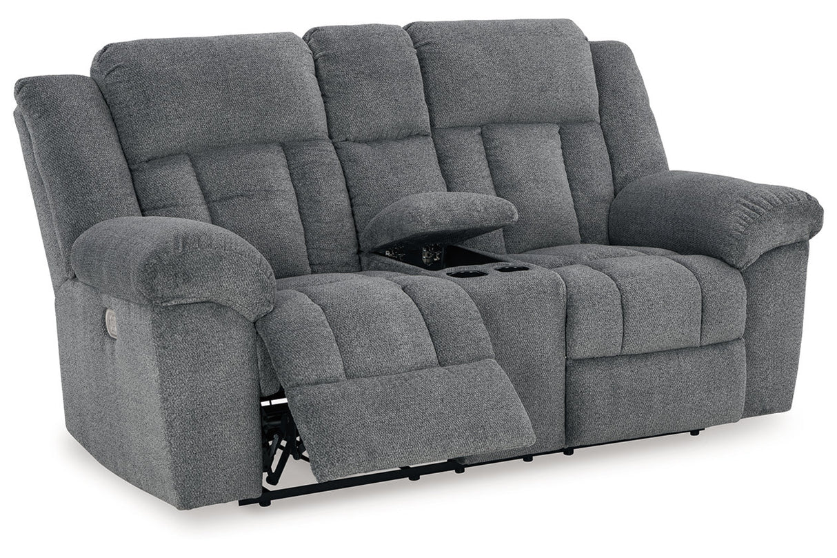 Tip-Off Power Reclining Sofa, Loveseat and Recliner from Ashley - Luna Furniture