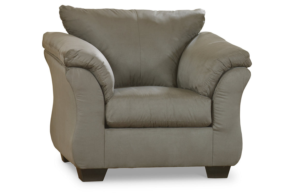 Darcy Cobblestone Sofa and Chair -  Ashley - Luna Furniture