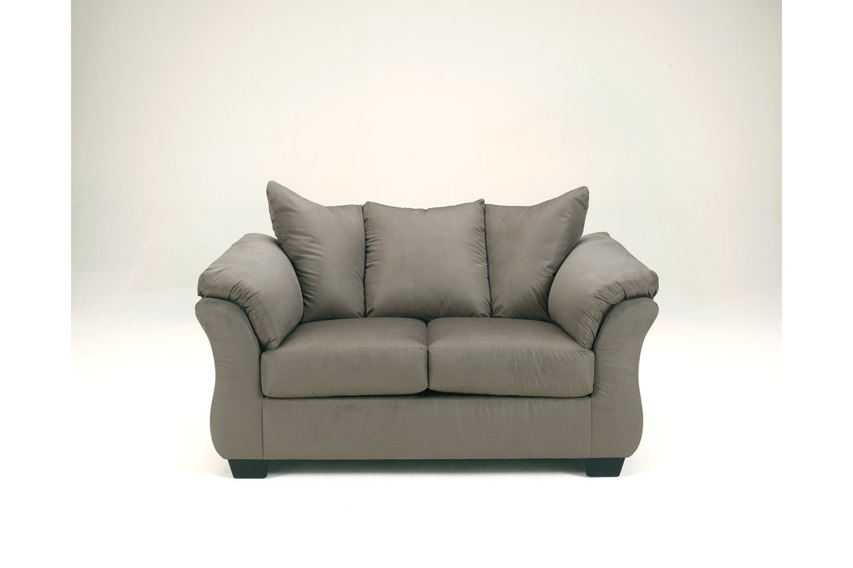 Darcy Cobblestone Sofa, Loveseat and Recliner -  Ashley - Luna Furniture