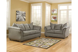 Darcy Cobblestone Sofa and Loveseat -  Ashley - Luna Furniture