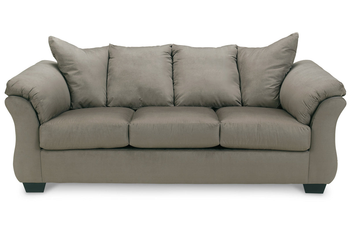 Darcy Cobblestone Sofa and Loveseat -  Ashley - Luna Furniture