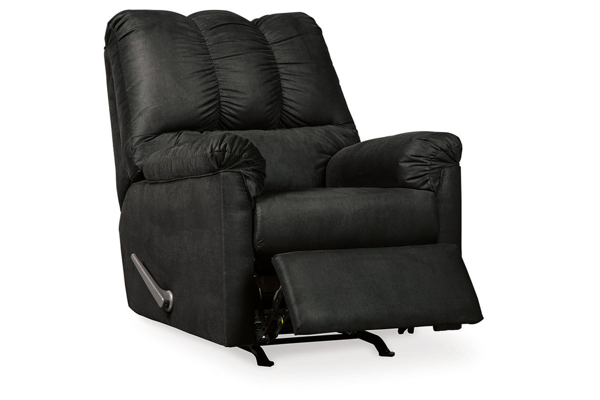 Darcy Black Sofa and Recliner -  Ashley - Luna Furniture