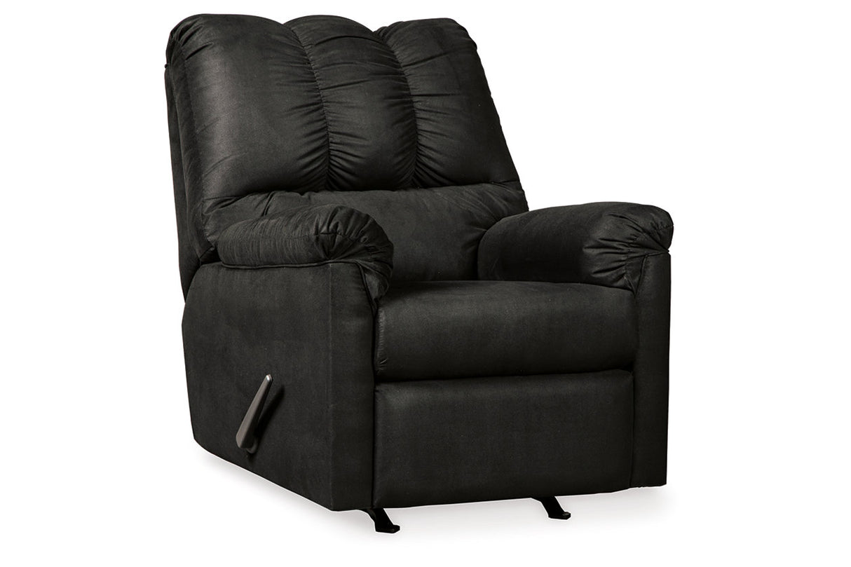 Darcy Black Sofa and Recliner -  Ashley - Luna Furniture