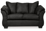 Darcy Black Sofa, Loveseat and Recliner -  Ashley - Luna Furniture