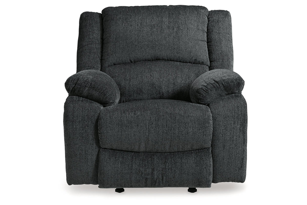 Draycoll Slate Reclining Sofa and Recliner -  Ashley - Luna Furniture