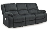 Draycoll Slate Power Reclining Sofa and Loveseat -  Ashley - Luna Furniture