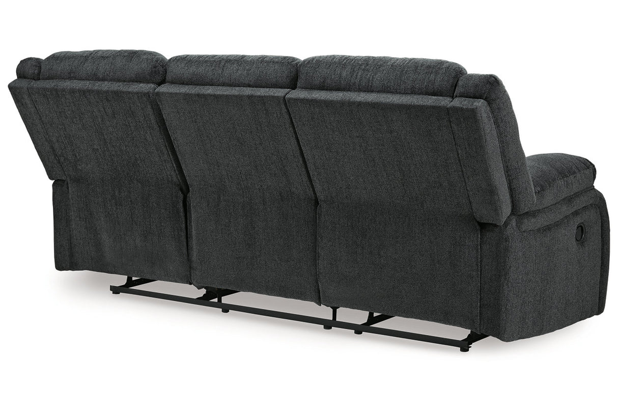 Draycoll Slate Reclining Sofa and Recliner -  Ashley - Luna Furniture